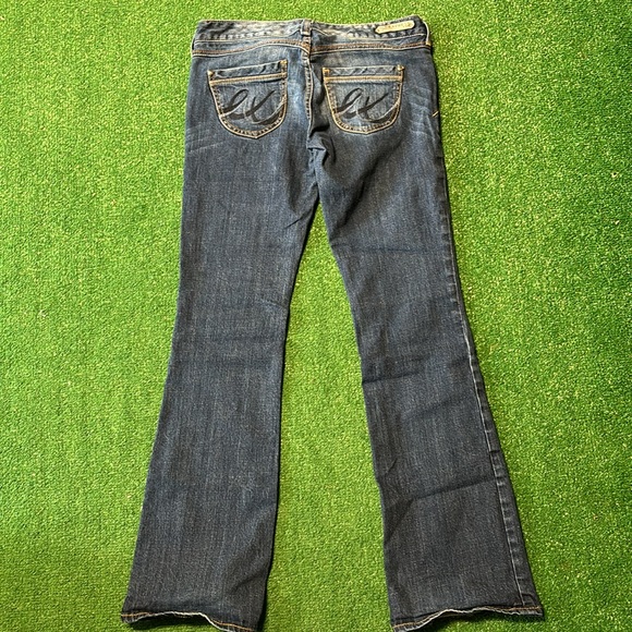 Express y2k Vintage low rise boot cut jeans - Picture 4 of 6